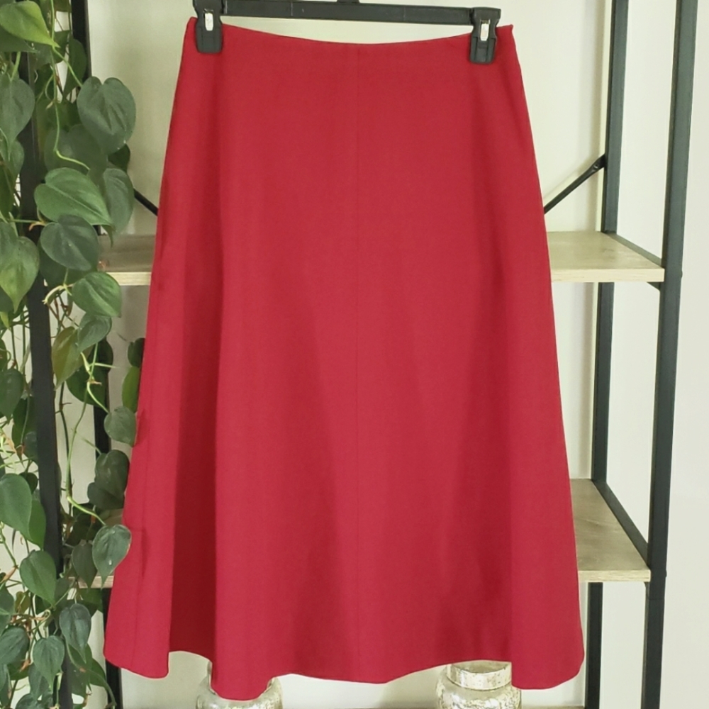 Vintage Harve Benard Red Skirt